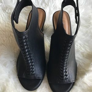 Gap Black Heels Sandals
